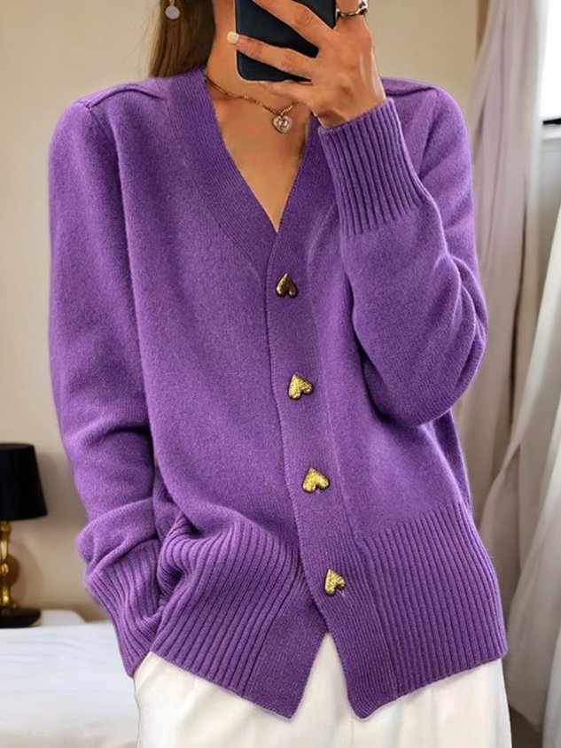 Cozy Women's Winter Cardigan Sweater