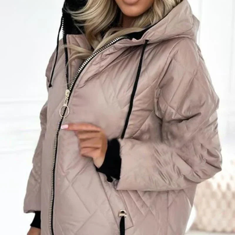 Warm Insulated Down Parka Jacket