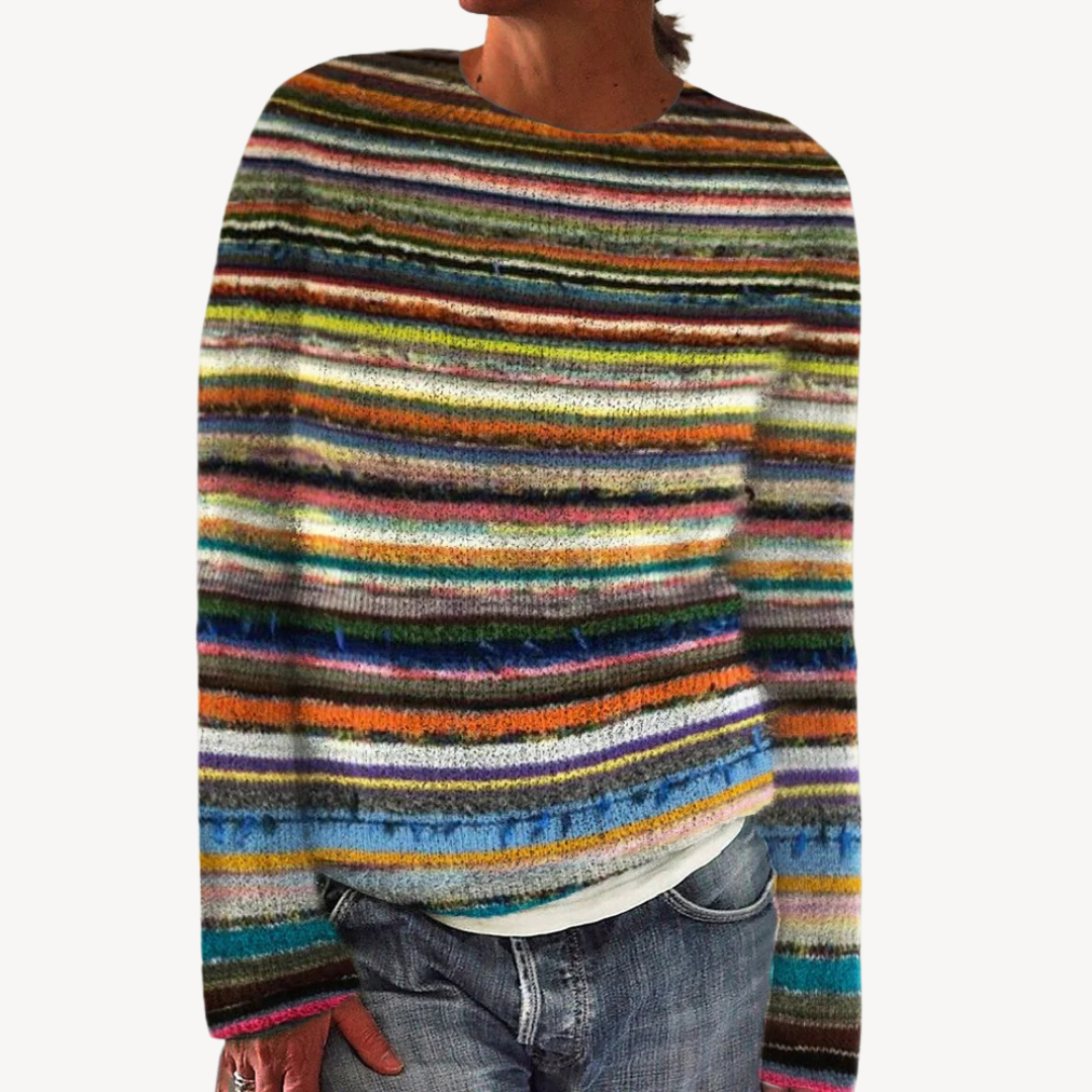 Pretty Flower Knit Sweater for Ladies - OutfitLondon