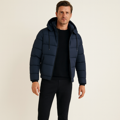 Premium Insulated Mens Puffer Coat Limited Edition