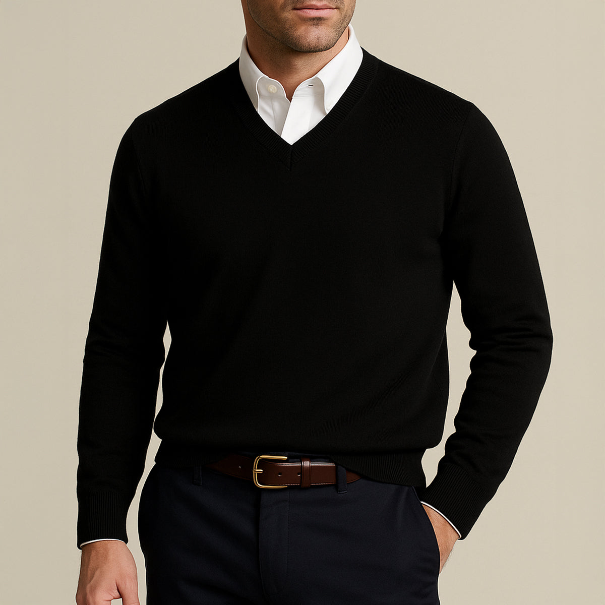 Luxurious Men's Cashmere Sweater