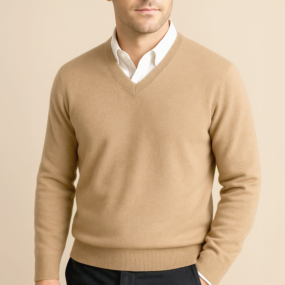 Luxurious Men's Cashmere Sweater