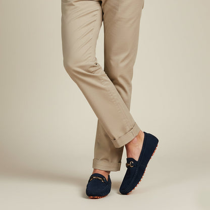 Luxury Suede Slip On Dress Loafers