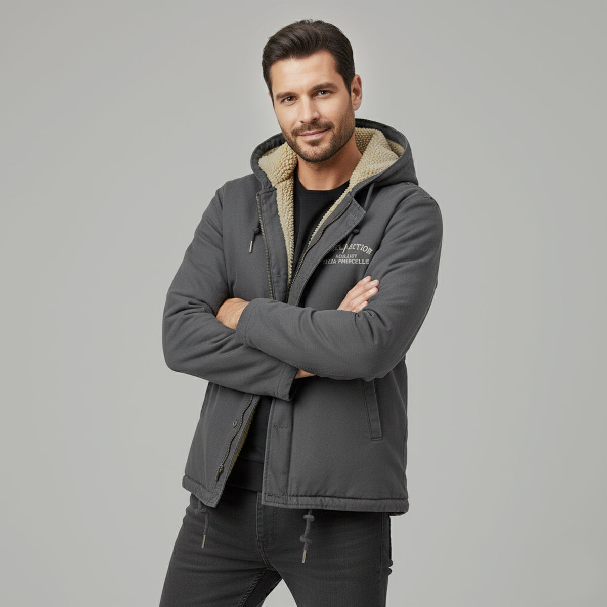 Insulated Men's Waterproof Padded Winter Coat