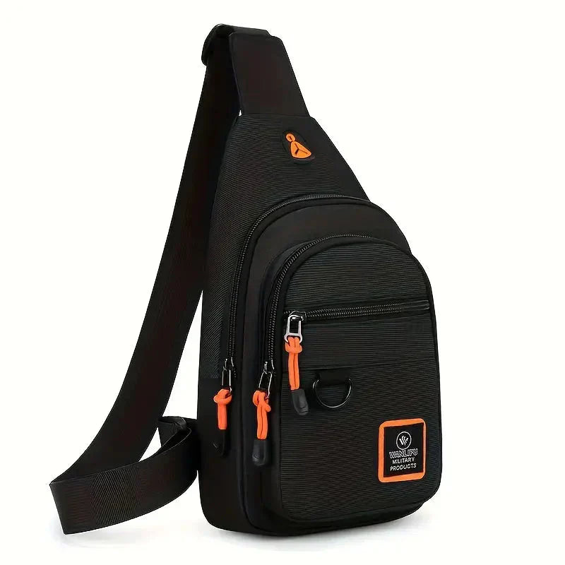 Tough Leather Crossbody Bag