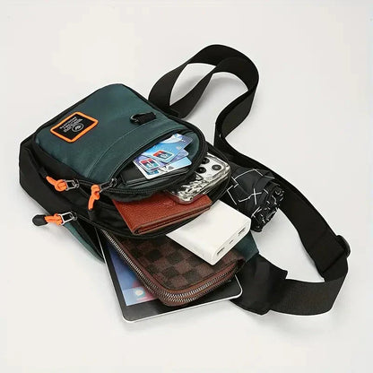 Tough Leather Crossbody Bag