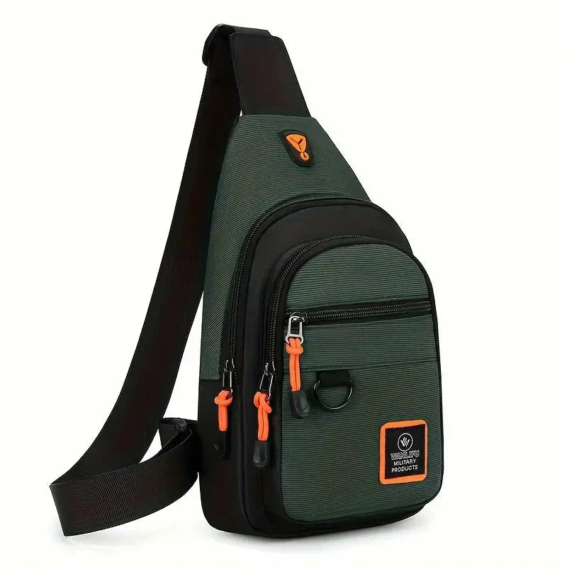 Tough Leather Crossbody Bag