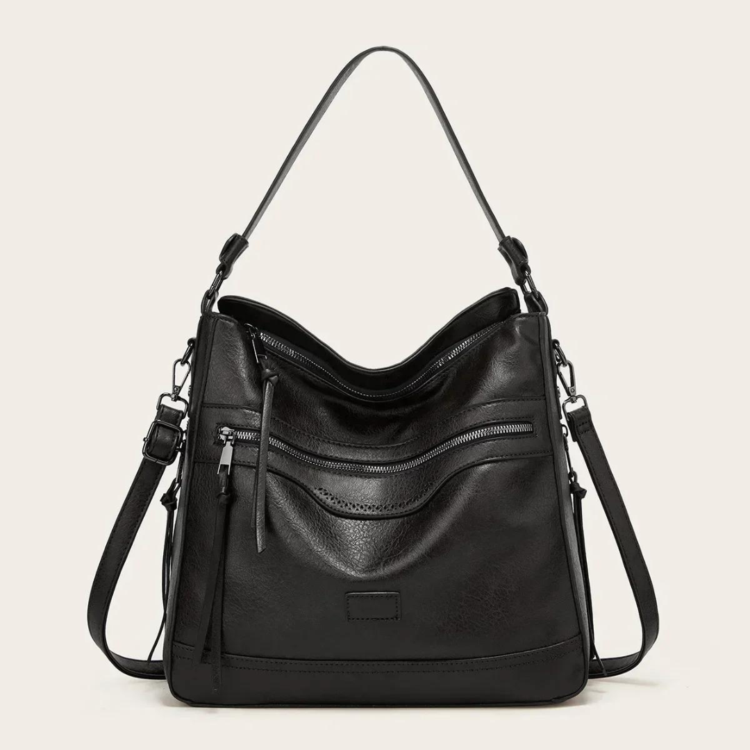 Large Capacity Genuine Leather Tote Bag - OutfitLondon