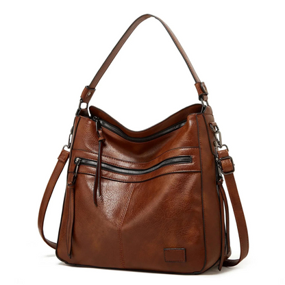 Large Capacity Genuine Leather Tote Bag