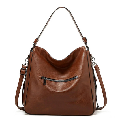 Large Capacity Genuine Leather Tote Bag