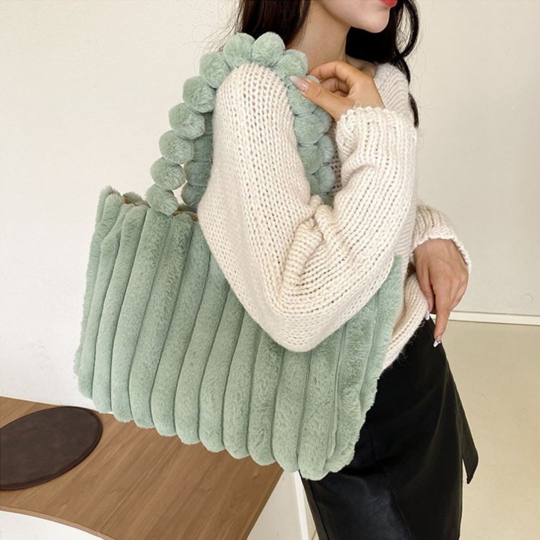 Trendy Large Tote Handbag
