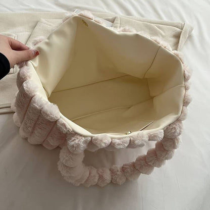 Trendy Large Tote Handbag