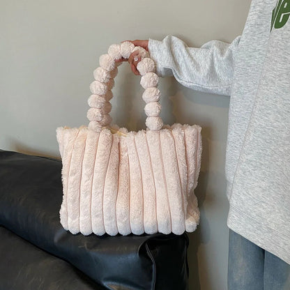 Trendy Large Tote Handbag