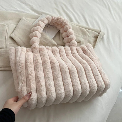 Trendy Large Tote Handbag