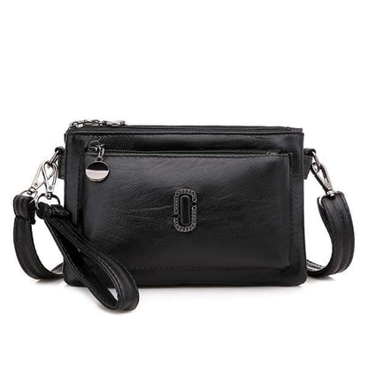 Chic Leather Shoulder Bag Sienna
