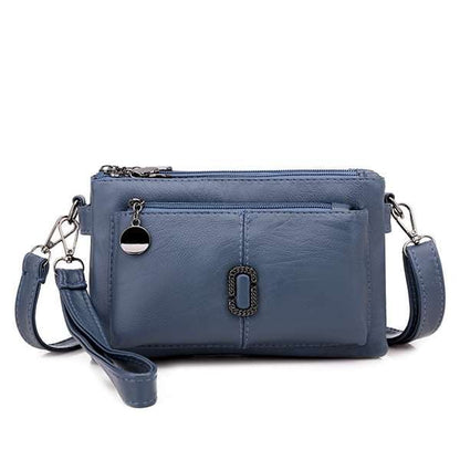 Chic Leather Shoulder Bag Sienna