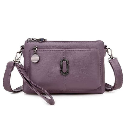 Chic Leather Shoulder Bag Sienna