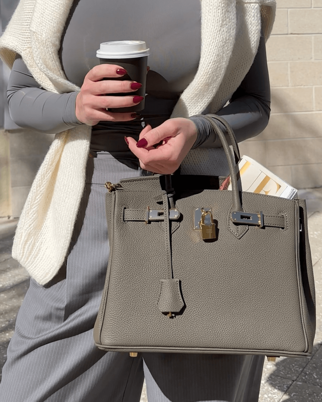 Elegant Brown Purse Liana
