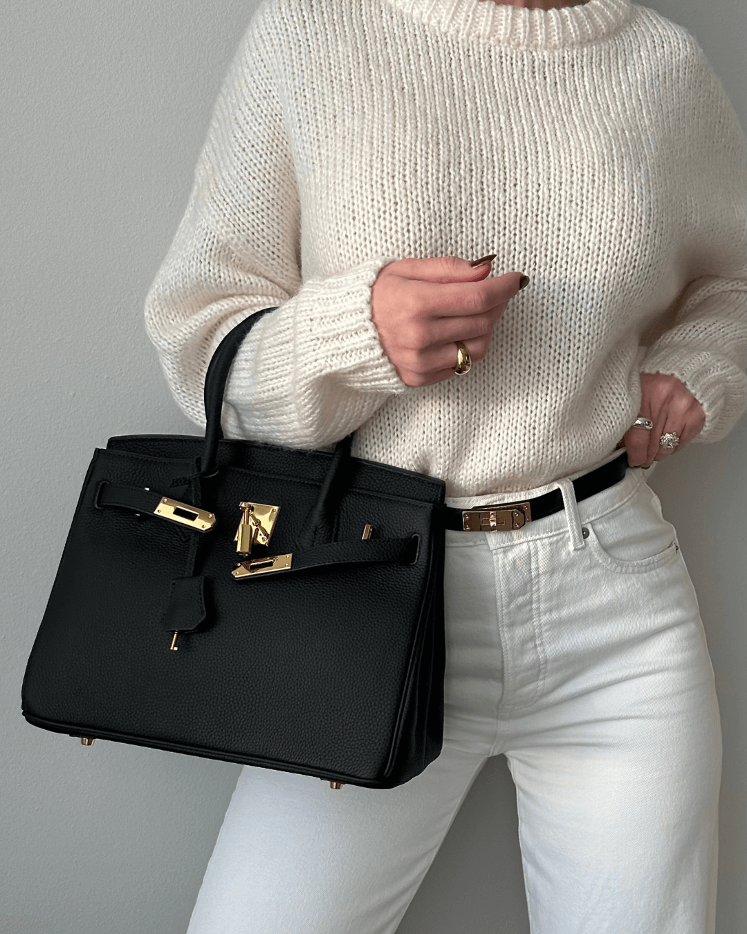 Elegant Brown Purse Liana - OutfitLondon