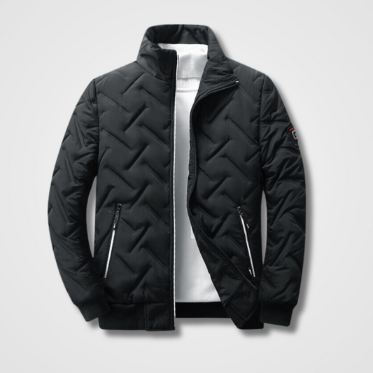 Classic Fit Mens Bomber Coat - OutfitLondon