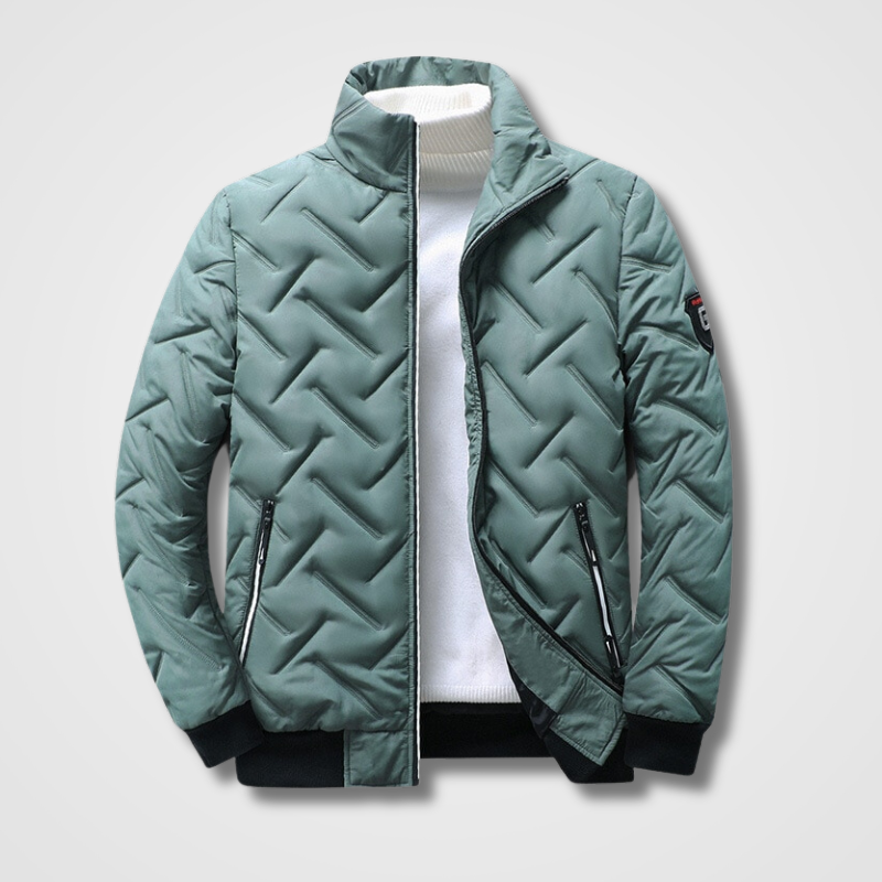 Classic Fit Mens Bomber Coat