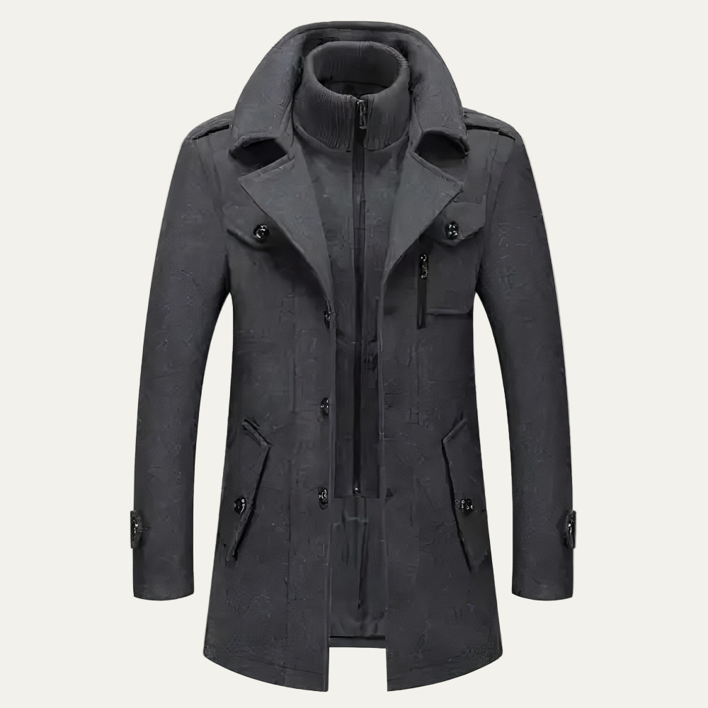Classic Waterproof Double Breasted Trench Coat