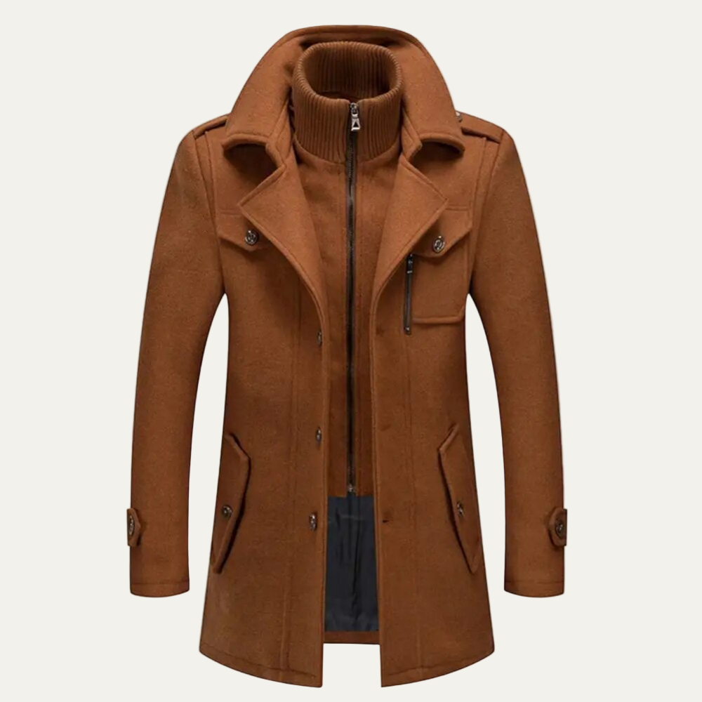 Classic Waterproof Double Breasted Trench Coat