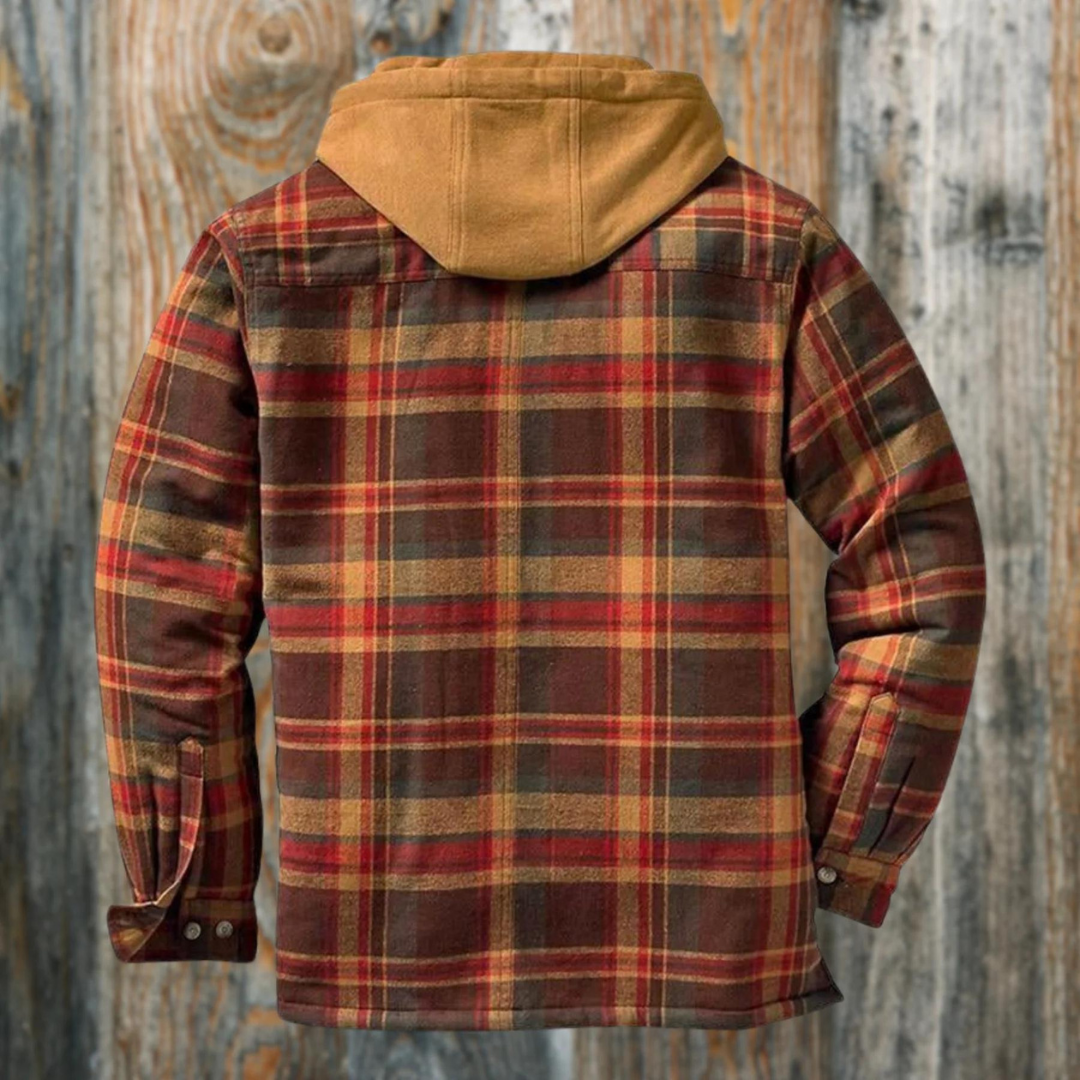 Warm Cozy Mens Parka Jacket