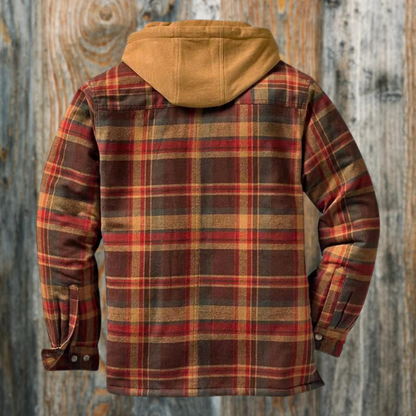 Warm Cozy Mens Parka Jacket
