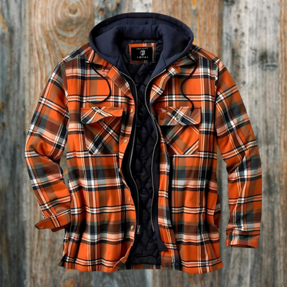 Warm Cozy Mens Parka Jacket