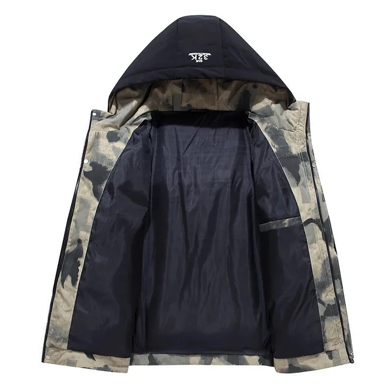 Warm Padded Mens Insulated Coat