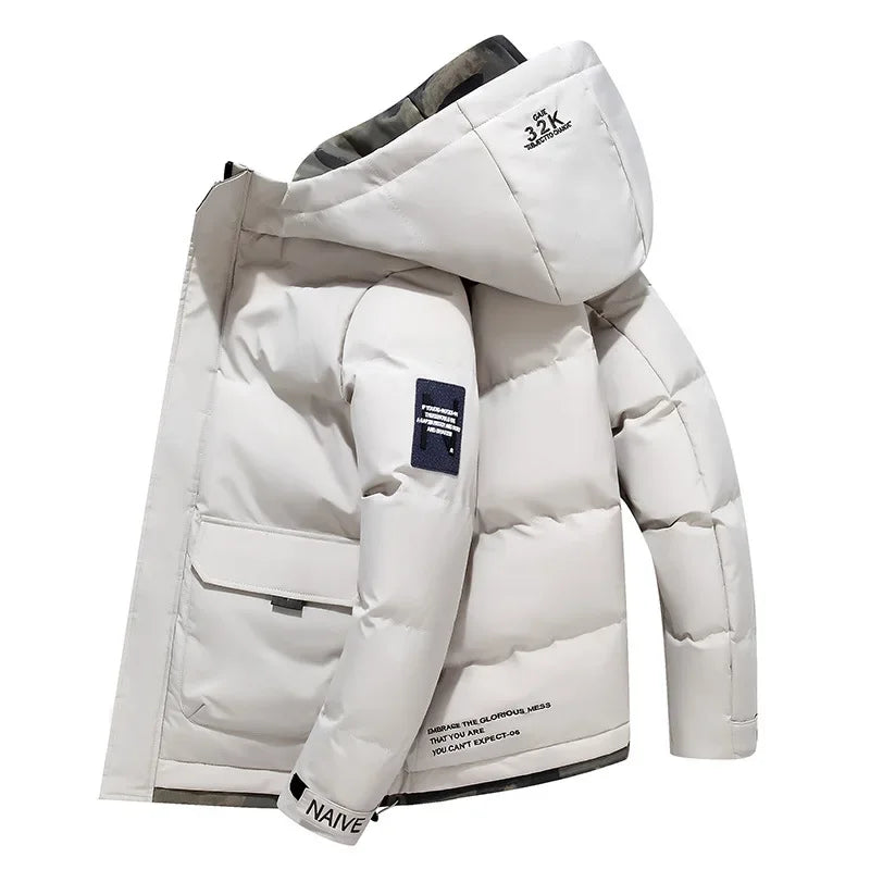 Warm Padded Mens Insulated Coat