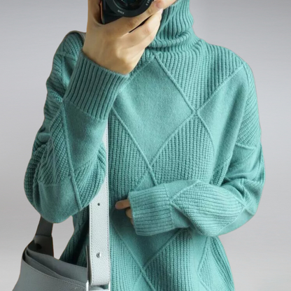 Chic Women's Turtleneck Sweater