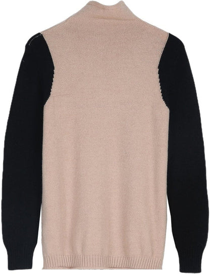 Classic Crew Neck Knit Sweater Sophia