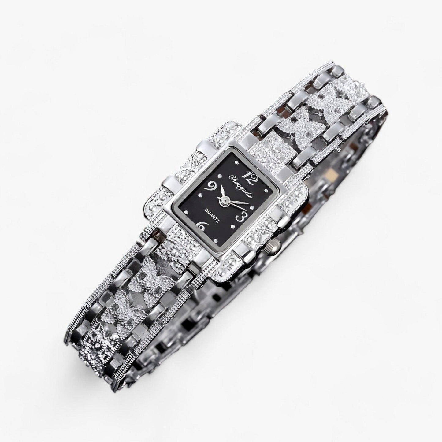Elegant Crystal Quartz Watch for Women