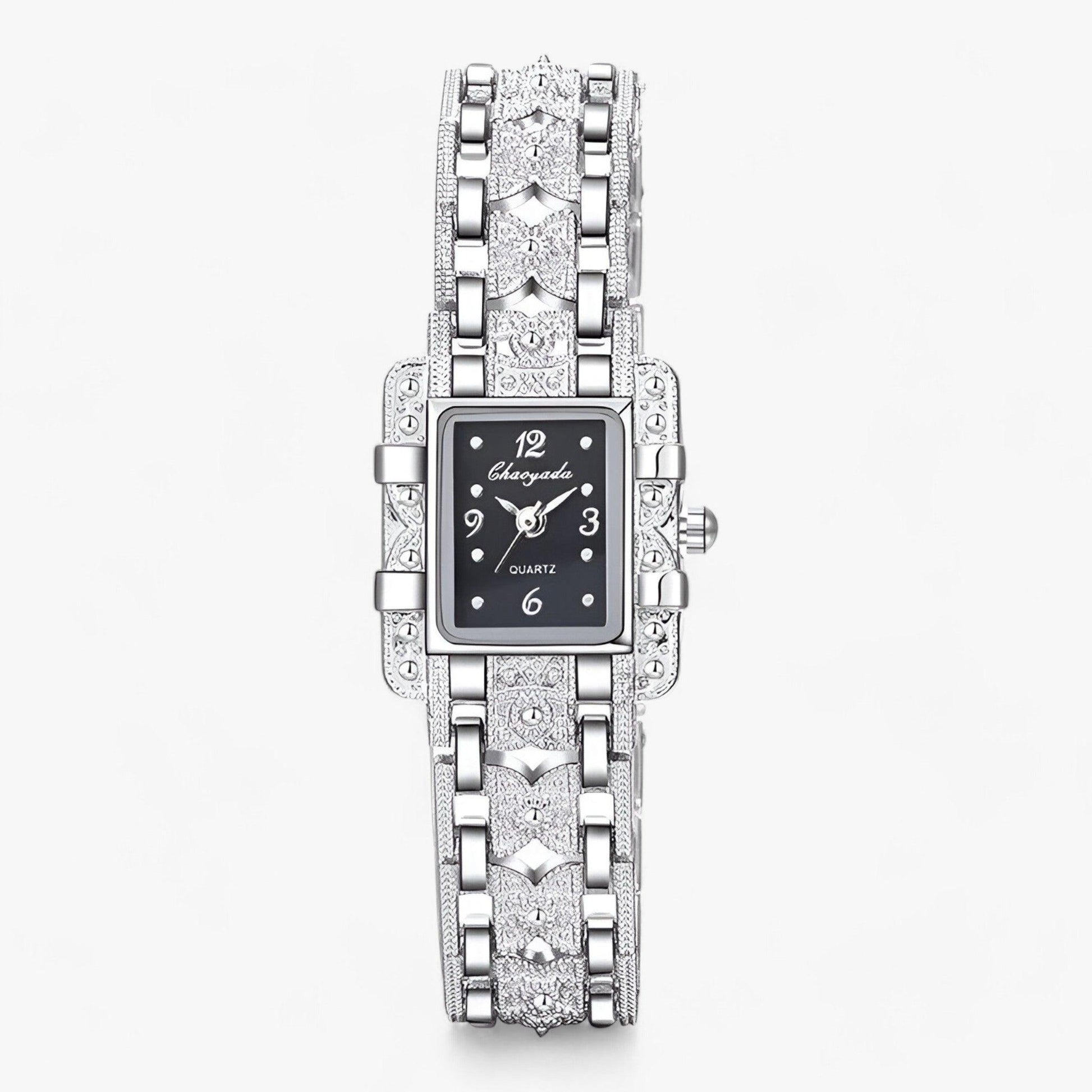 Elegant Crystal Quartz Watch for Women - OutfitLondon