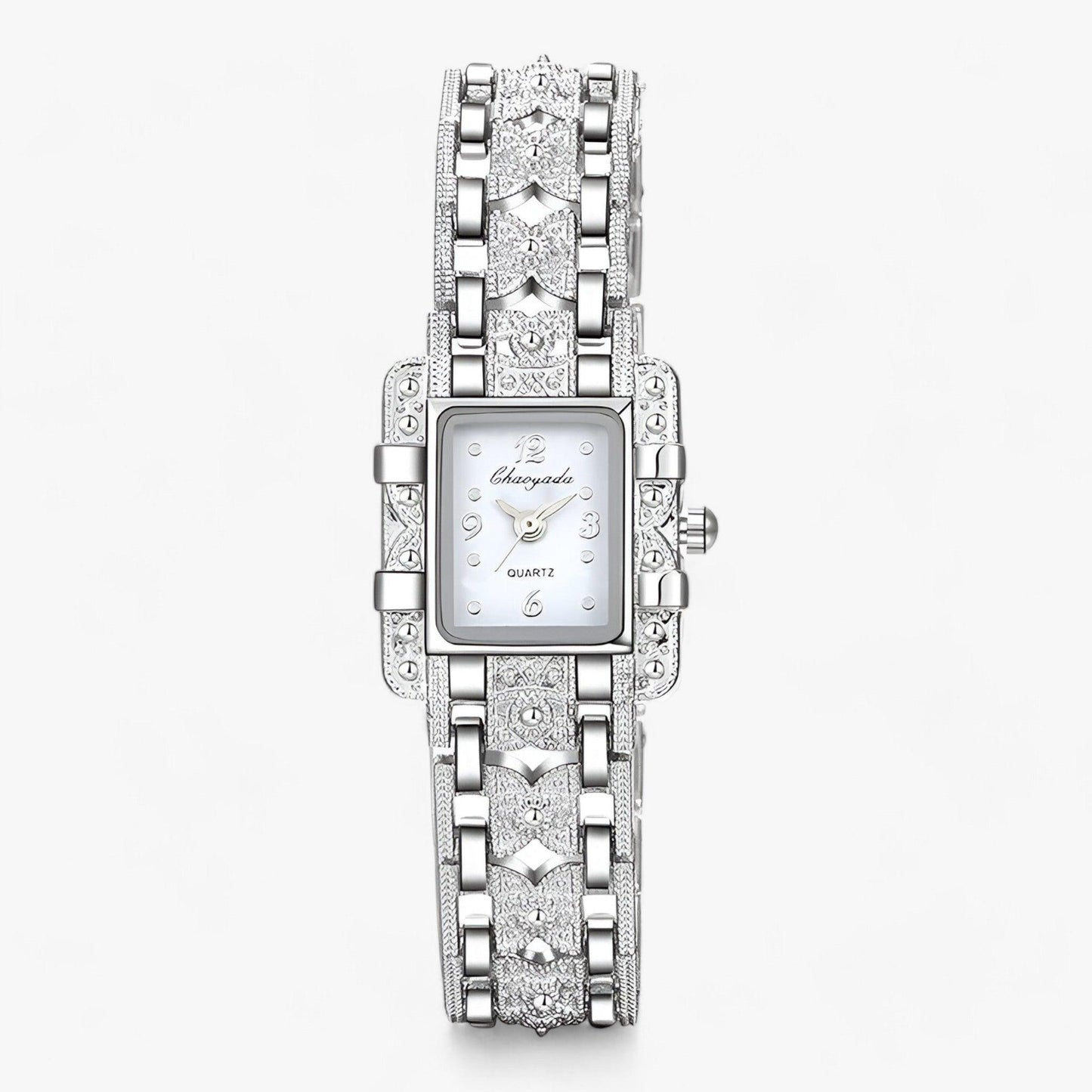 Elegant Crystal Quartz Watch for Women