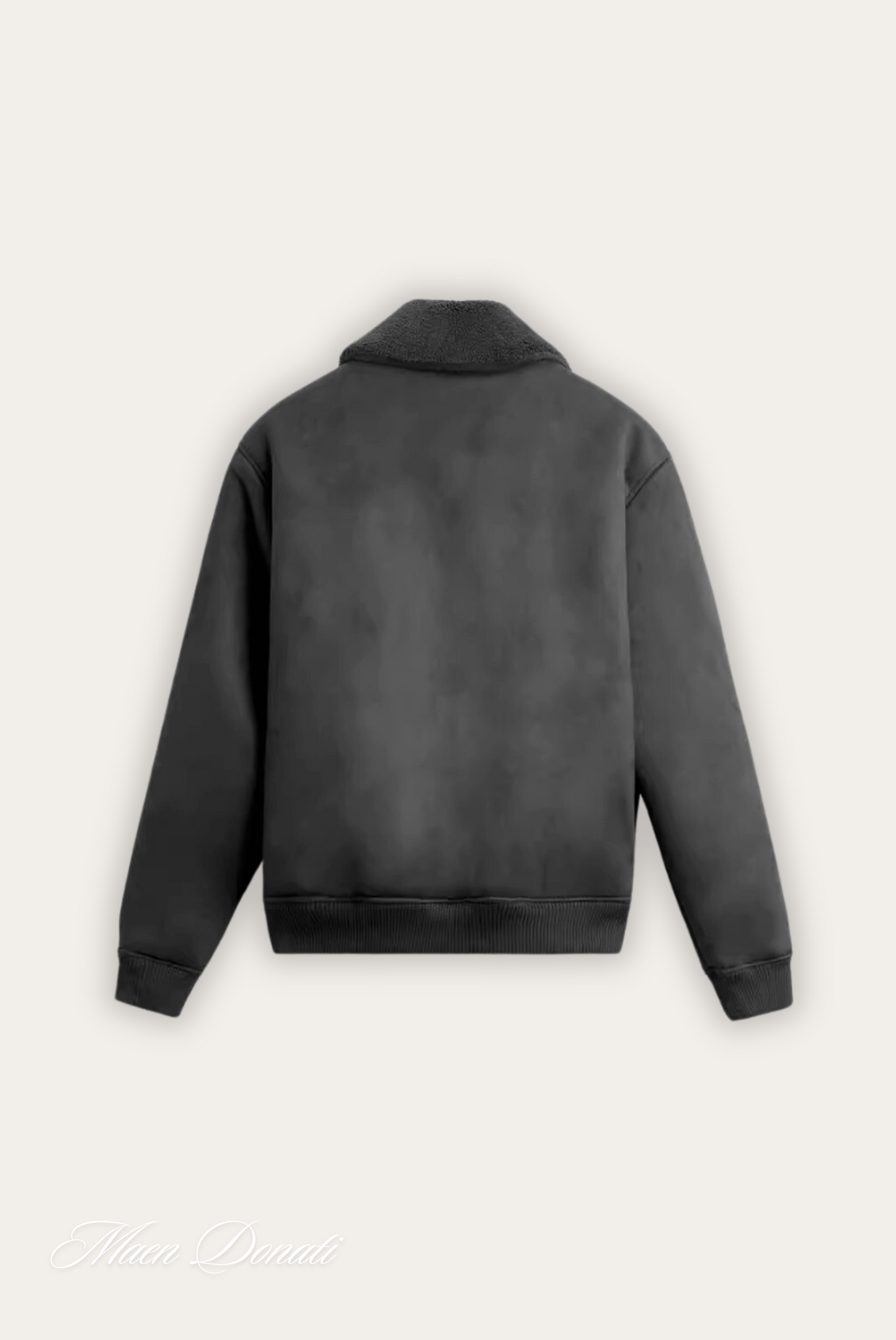 Warm Mens Quilted Bomber Jacket