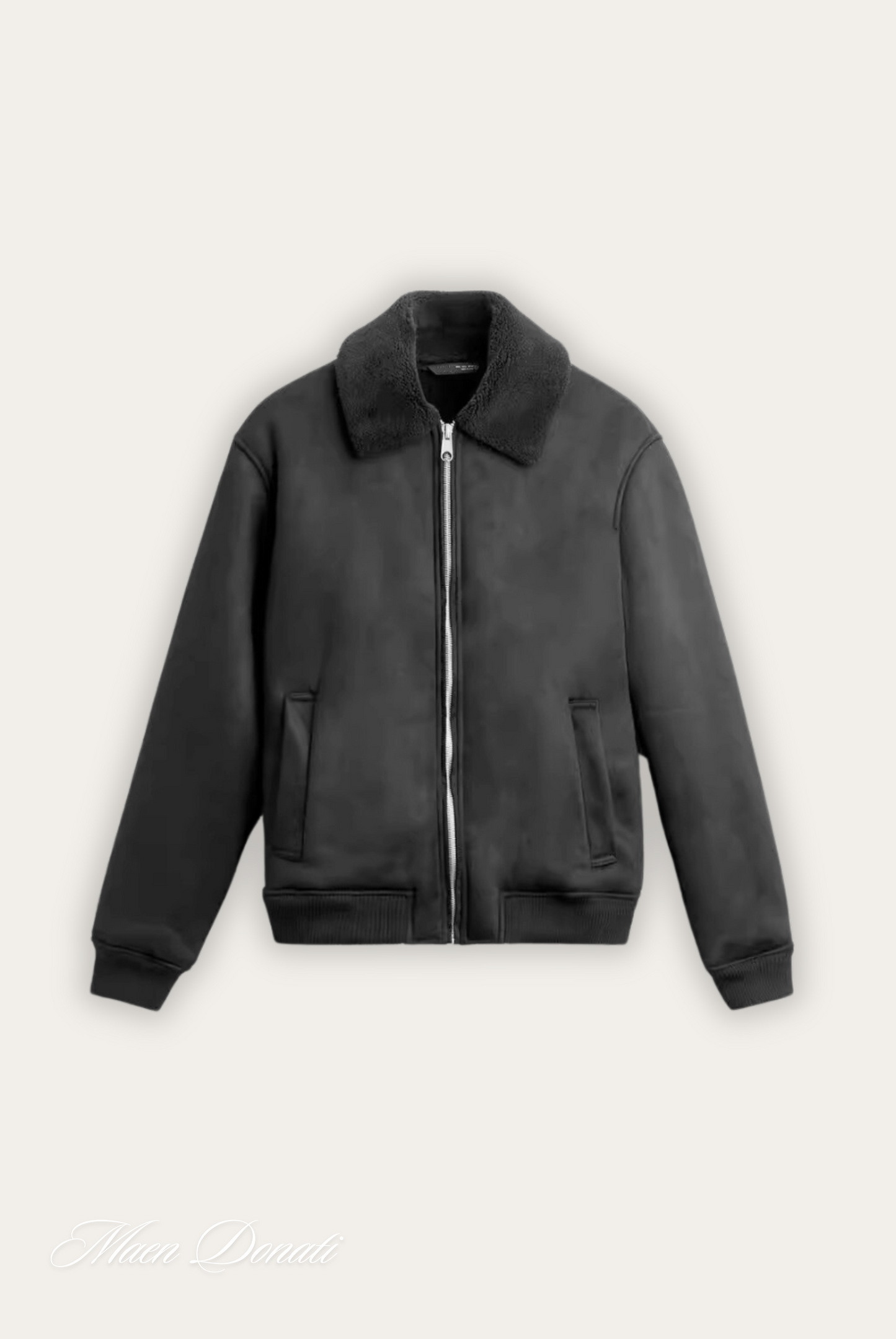 Warm Mens Quilted Bomber Jacket - OutfitLondon