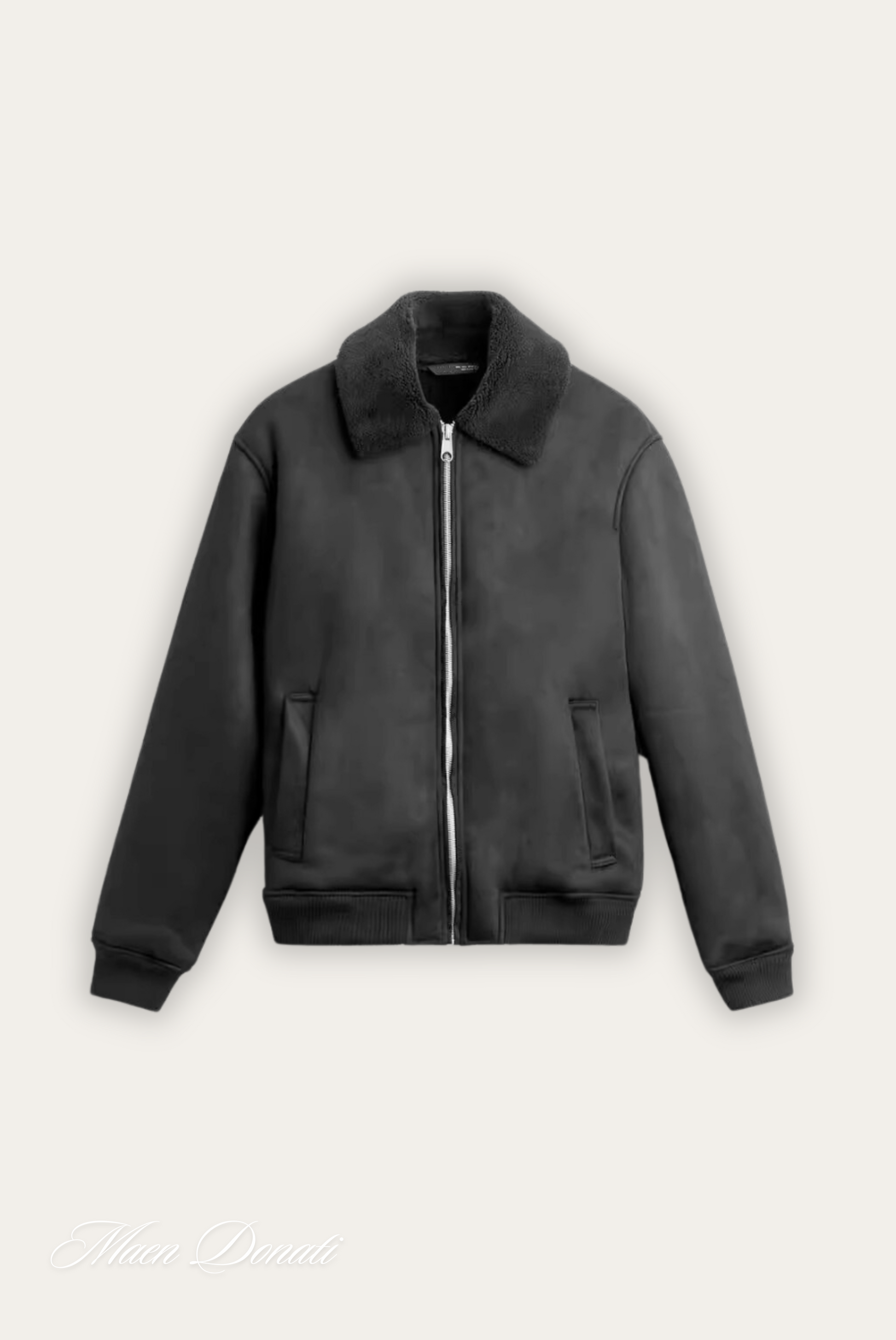 Warm Mens Quilted Bomber Jacket - OutfitLondon