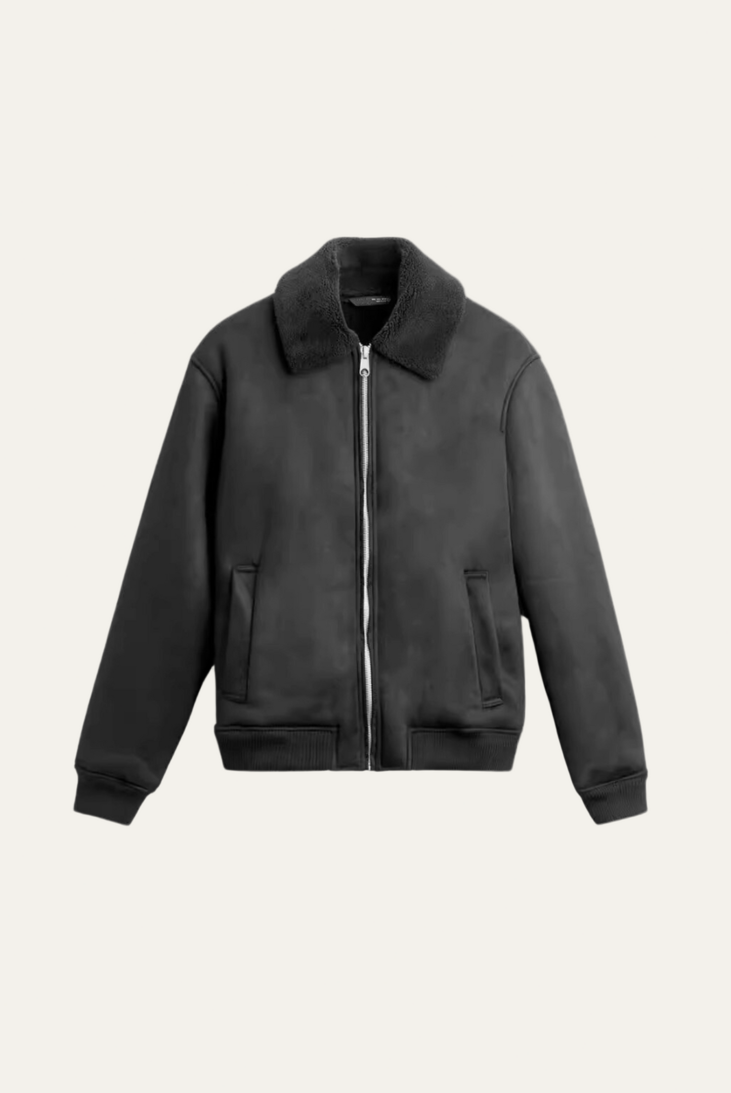 Men's Quilted Jacket with Faux Fur Trim - OutfitLondon