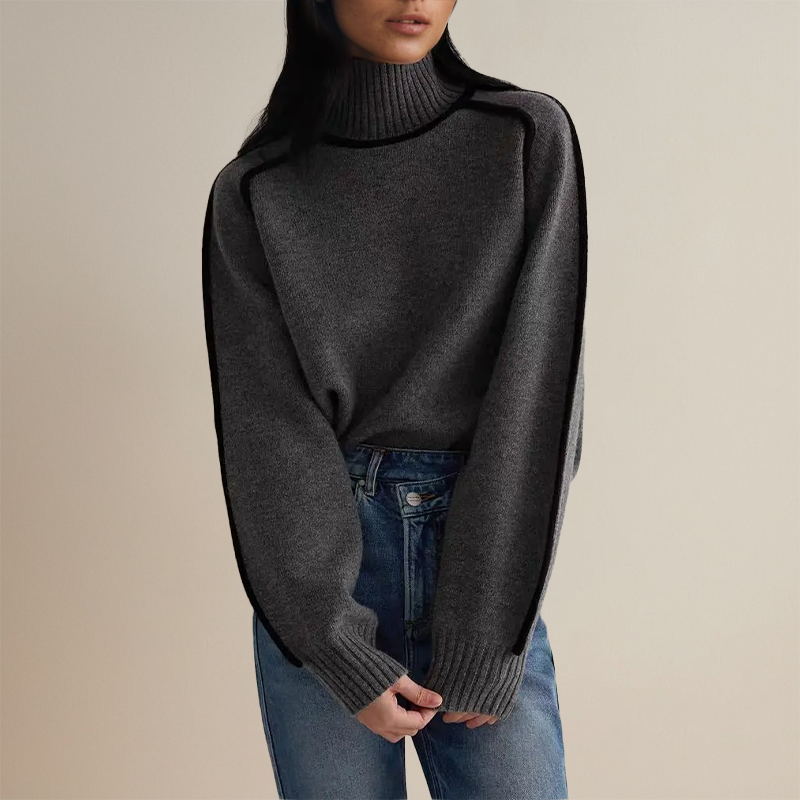 Classic Ladies Turtleneck Sweater