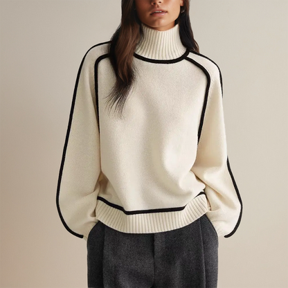 Classic Ladies Turtleneck Sweater