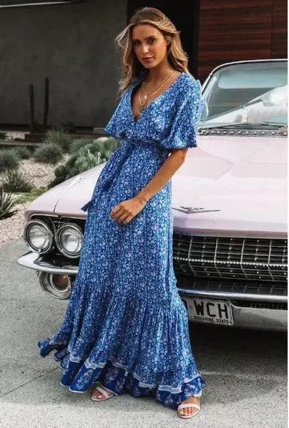 Classic Long Sleeve Maxi Dress