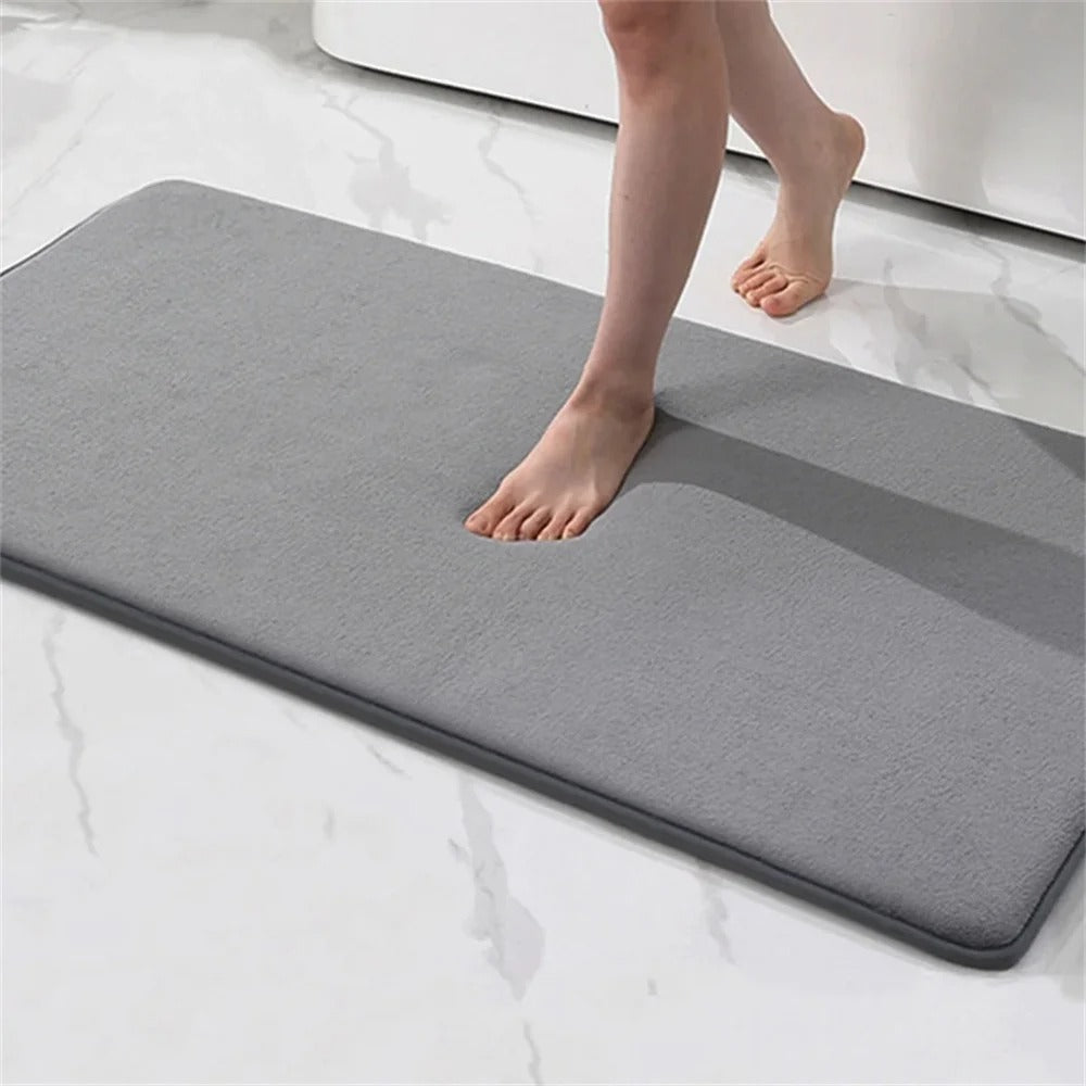Luxury Microfiber Bathroom Mat Non Slip Quick Dry Mat - OutfitLondon