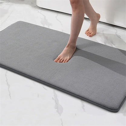 Luxury Microfiber Bathroom Mat Non Slip Quick Dry Mat - OutfitLondon