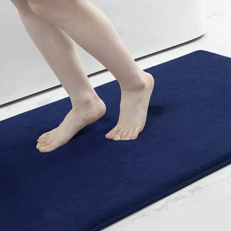 Luxury Microfiber Bathroom Mat Non Slip Quick Dry Mat
