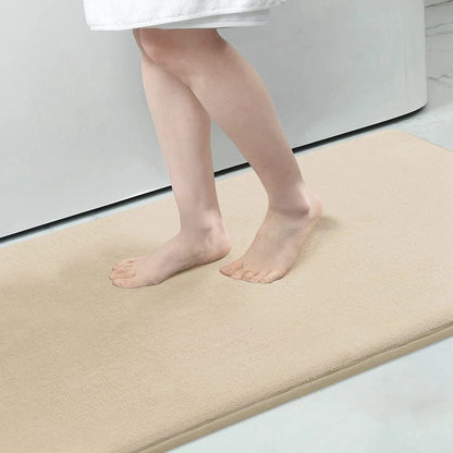 Luxury Microfiber Bathroom Mat Non Slip Quick Dry Mat