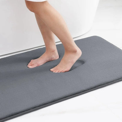 Luxury Microfiber Bathroom Mat Non Slip Quick Dry Mat