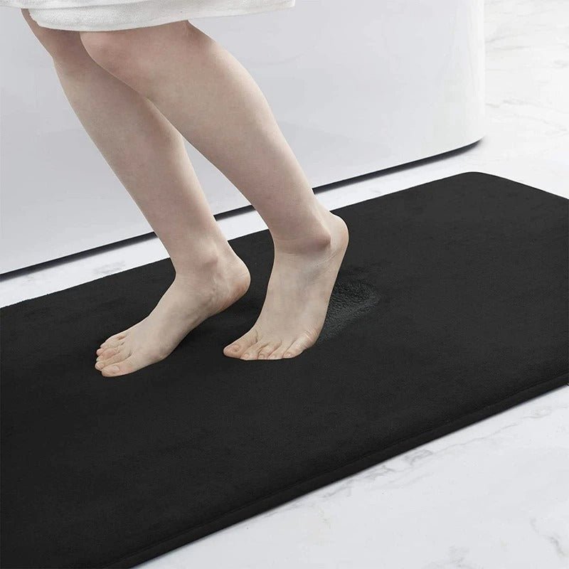 Luxury Microfiber Bathroom Mat Non Slip Quick Dry Mat